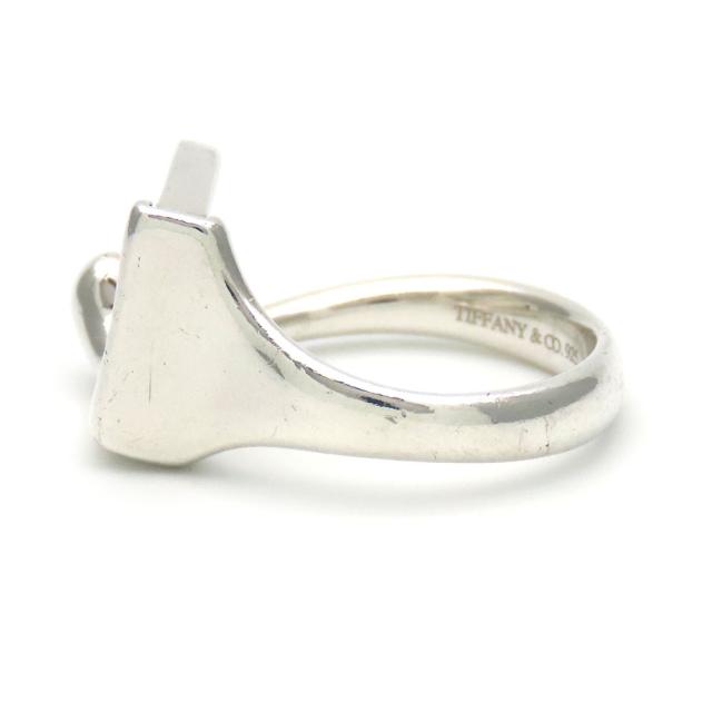 中古 ティファニー リング・指輪 スプラッシュスクエア シルバー925 約6.1g シルバー 約＃10 エルサペレッティ アクセサリー レディース 女性 TIFFANY&Co.