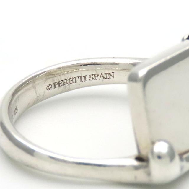 中古 ティファニー リング・指輪 スプラッシュスクエア シルバー925 約6.1g シルバー 約＃10 エルサペレッティ アクセサリー レディース 女性 TIFFANY&Co.