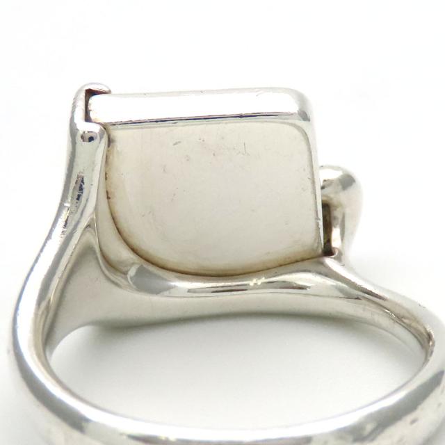 中古 ティファニー リング・指輪 スプラッシュスクエア シルバー925 約6.1g シルバー 約＃10 エルサペレッティ アクセサリー レディース 女性 TIFFANY&Co.