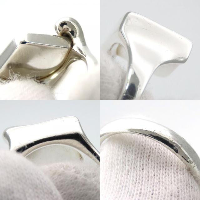 中古 ティファニー リング・指輪 スプラッシュスクエア シルバー925 約6.1g シルバー 約＃10 エルサペレッティ アクセサリー レディース 女性 TIFFANY&Co.