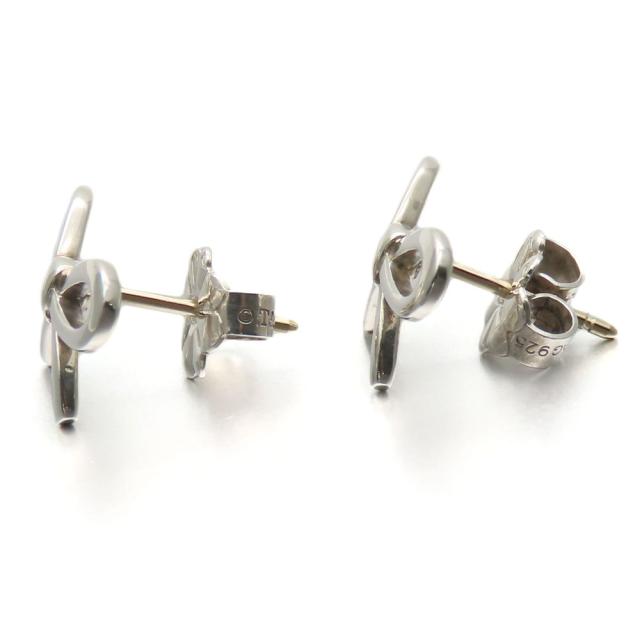 中古 ティファニー ピアス リボン ボウ シルバー925 約1.4g