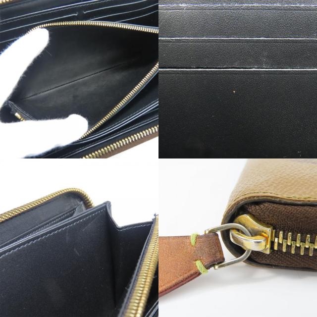 中古 ルイ・ヴィトン 長財布 ジッピーウォレット M69353 モノグラムリバース ブラウン ゴールド金具 普段使い 小物 ラウンドファスナー レディース 女性 LOUIS VUITTONの通販は