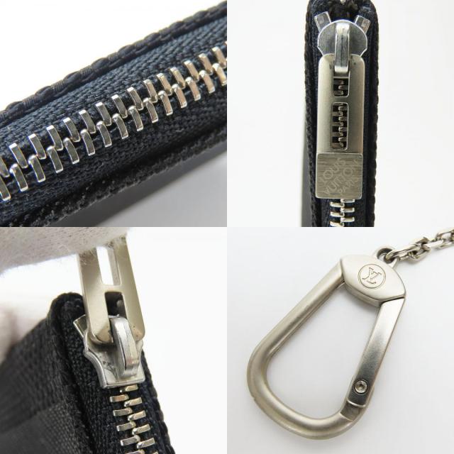 中古 ルイ・ヴィトン コインケース ポシェット・クレ M93549 ダミエ