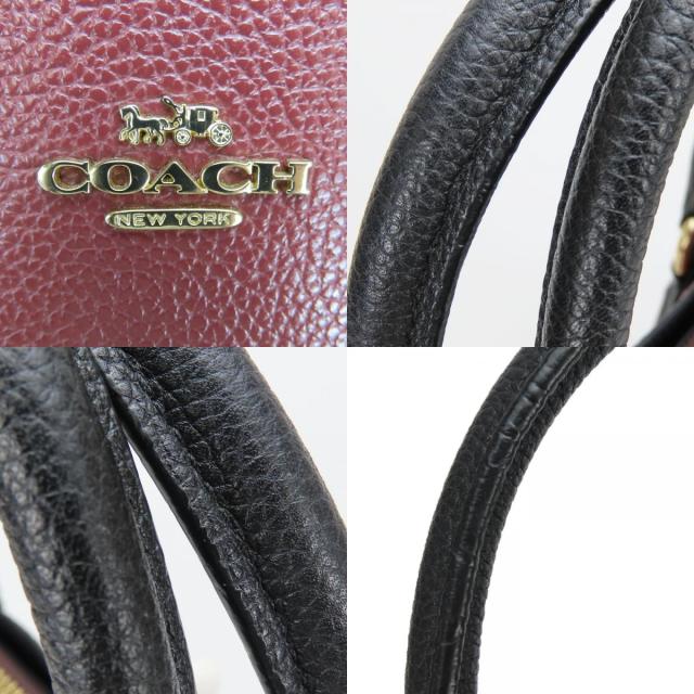 中古 コーチ ハンドバッグ チャニングキャリーオール 76089 レザー