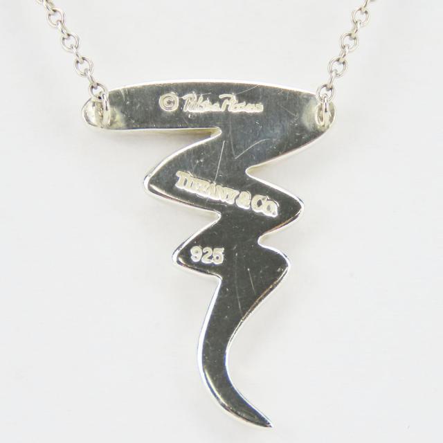 中古 ティファニー ネックレス スクリブル シルバー925 約3.2g シルバー パロマピカソ アクセサリー レディース 女性 TIFFANY&Co._2
