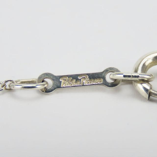 中古 ティファニー ネックレス スクリブル シルバー925 約3.2g シルバー パロマピカソ アクセサリー レディース 女性 TIFFANY&Co._4