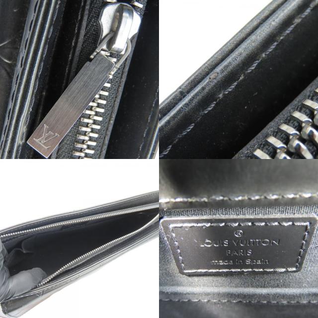 中古 ルイ・ヴィトン ショルダーバッグ アルストン M55122 モノグラムマット ダークグレー メタリック シルバー金具 ワンショルダー 肩掛け エレガント レディース 女性 LOUIS VUITTON_8