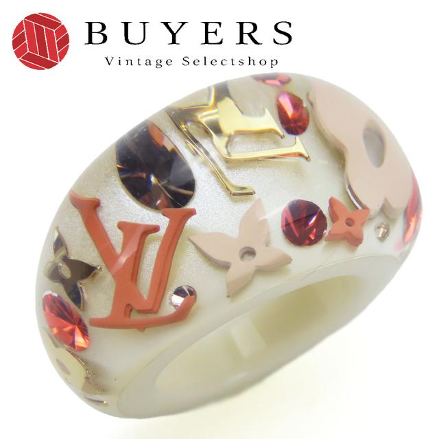 中古 ルイ・ヴィトン リング・指輪 アンクルージョン S プラスチック マルチカラー 小物 アクセサリー LV レディース 女性 LOUIS VUITTON