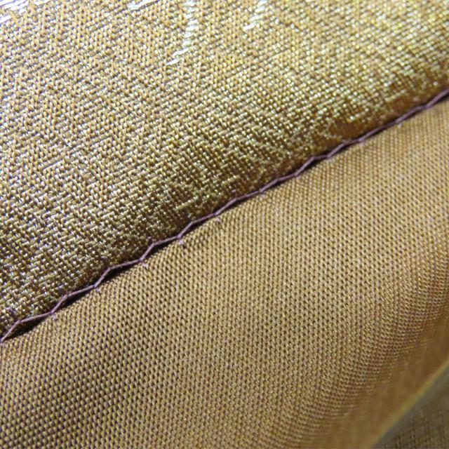 中古 袋帯 正絹(金銀糸除く) ブラウン ゴールド 訪問着 留袖 礼装 和装 呉服 和服 きもの レディース 女性_4