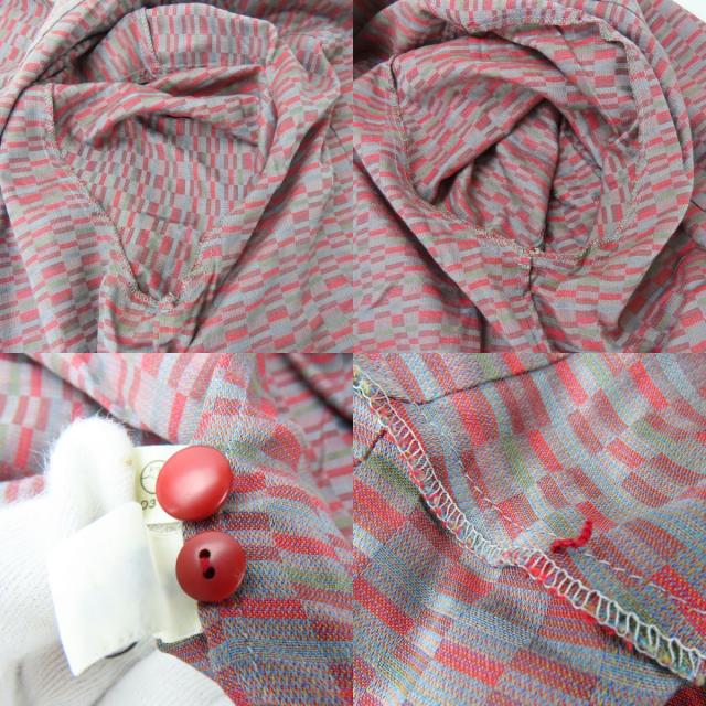 中古 クリスチャンディオール ブラウス 長袖 トップス M - パープル