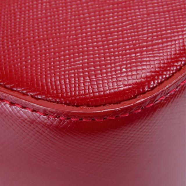 中古 バーバリー ハンドバッグ キャンバス レザー レッド ベージュ ノバチェック ミニバッグ レディース 女性 BURBERRY