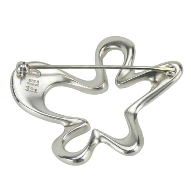 中古 ジョージジェンセン ブローチ シルバー925 約17.9g シルバー アクセサリー 321 レディース 女性 Georg Jensen