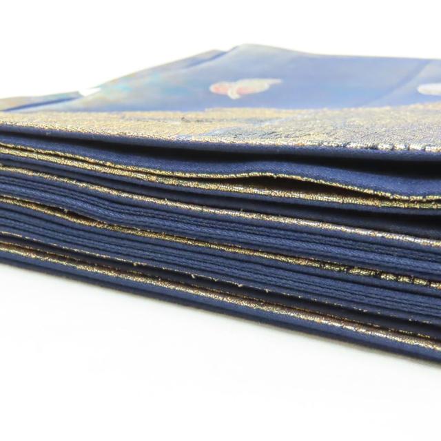 中古 袋帯 正絹(金銀糸除く) シルバー ゴールド 引箔 和装 呉服 和服 きもの レディース 女性_6