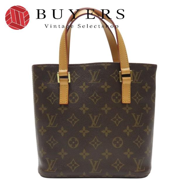 中古 ルイ・ヴィトン ハンドバッグ ヴァヴァンPM M51172 モノグラム ヌメ革 ブラウン ゴールド金具 普段使い レディース 女性 LOUIS VUITTON