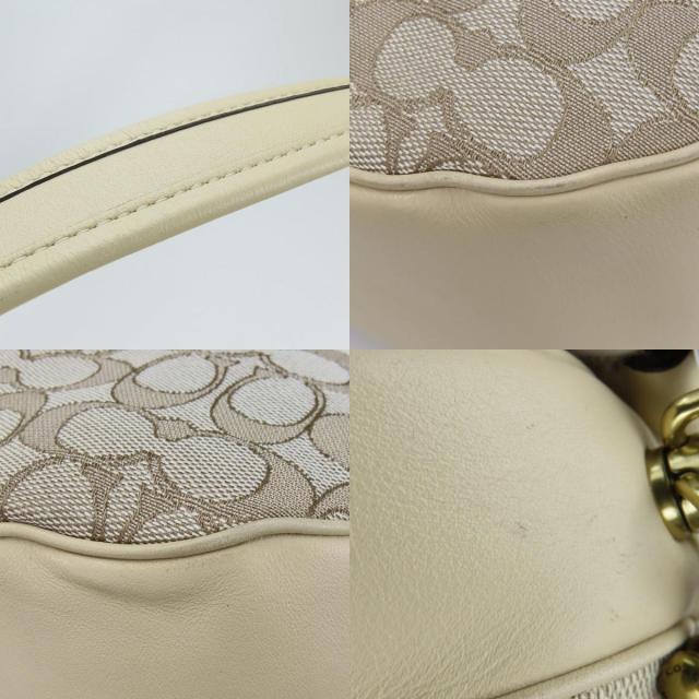 中古 コーチ ショルダーバッグ ソフト タビー ホーボー C6659  