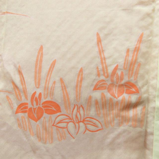 中古 羽織 総絞り 正絹 オレンジ おしゃれ 和装 呉服 和服 きもの レディース 女性 中古 羽織 総絞り 正絹 オレンジ 華やか おしゃれ 和装 呉服 和服