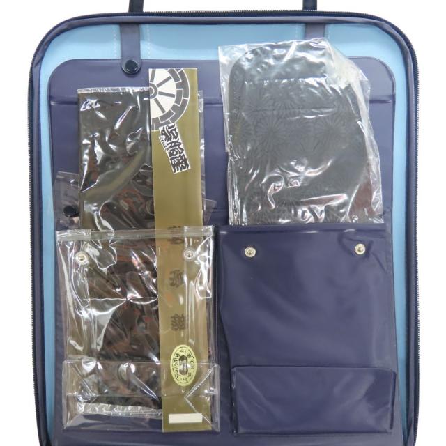 中古 未使用 和装バッグ 小物8点セット 着物持ち運び用 喪服用