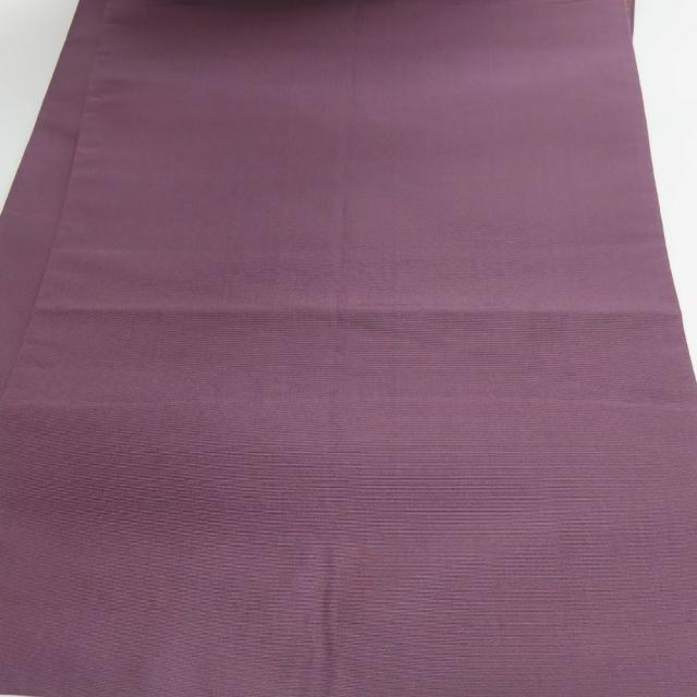 【中古】 袋帯 正絹(金銀糸除く) パープル系 ピンク 赤茶色 洒落帯 幾何学模様 六通柄 和装 呉服 和服 きもの レディース 女性 中古 袋帯 正絹(金銀糸除く) パープル系 ピンク 赤茶色 洒落帯 幾何学