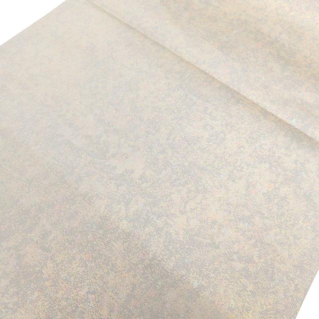 【中古】 袋帯 お太鼓柄 正絹(金銀糸除く) 金糸 ゴールド系 グレー系 マルチカラー 人物草花文 能 引き箔 和装 呉服 和服 きもの レディース 女性 中古 袋帯 お太鼓柄 正絹(金銀糸除く) 金糸 ゴールド系 グレー系