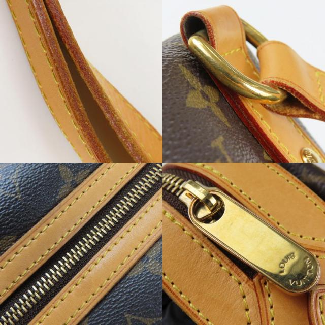 中古 ルイ・ヴィトン ハンドバッグ ストレーザPM M51186 モノグラム ヌメ革 ブラウン 肩掛け カジュアル レディース 女性 LOUIS VUITTON 中古 ルイ・ヴィトン ハンドバッグ ストレーザPM M51186 モノグラム