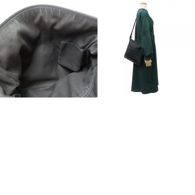 中古 グッチ ショルダーバッグ 145857 パンチング GGキャンバス レザー