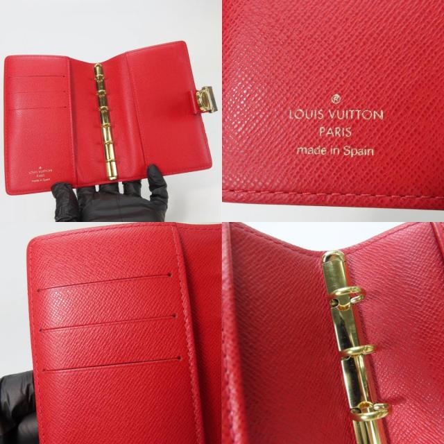 中古 ルイ・ヴィトン 手帳カバー アジェンダコアラPM R21011 ダミエ  