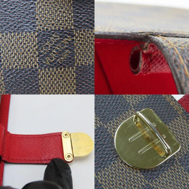 中古 ルイ・ヴィトン 手帳カバー アジェンダコアラPM R21011 ダミエ  