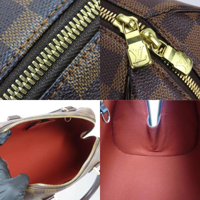 中古 ルイ・ヴィトン ハンドバッグ リベラMM N41434 ダミエ エベヌ ブラウン ゴールド金具 手提げ 普段使い レディース 女性 LOUIS VUITTON 中古 ルイ・ヴィトン ハンドバッグ リベラMM N41434 ダミエ エベヌ