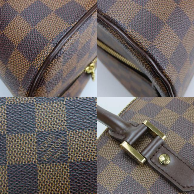 中古 ルイ・ヴィトン ハンドバッグ リベラMM N41434 ダミエ エベヌ