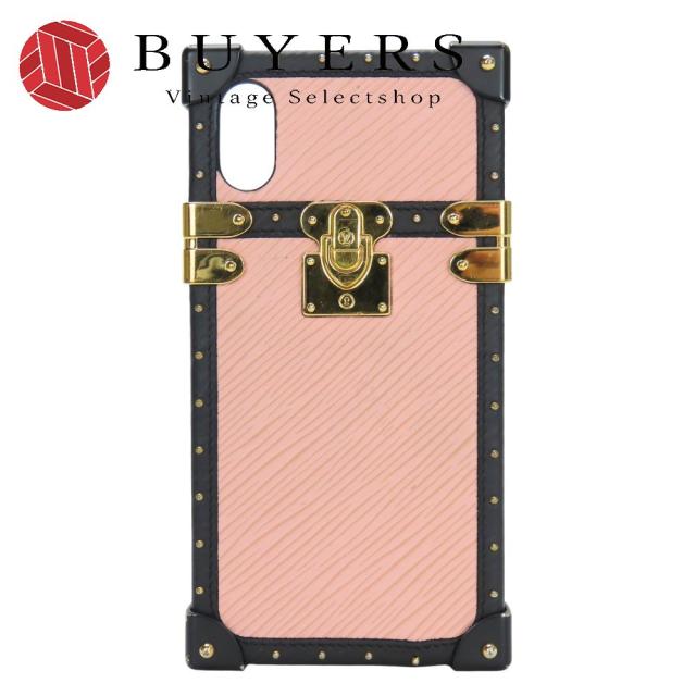 中古 ルイ・ヴィトン iPhoneケース アイ・トランク M67894 エピレザー
