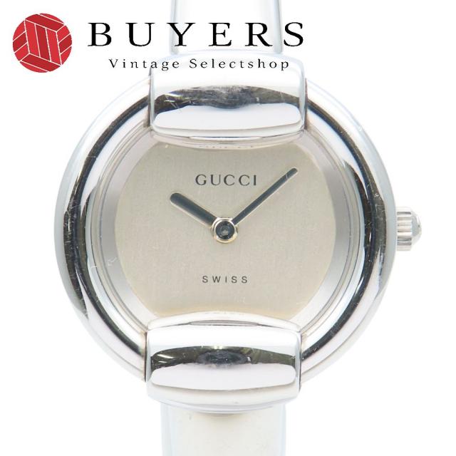 美品　ヴィンテージ　GUCCI グッチ　時計　レディース　1400L ステンレス GUCCI [中古] グッチ 1400L バングルウォッチ クォーツ ステンレス