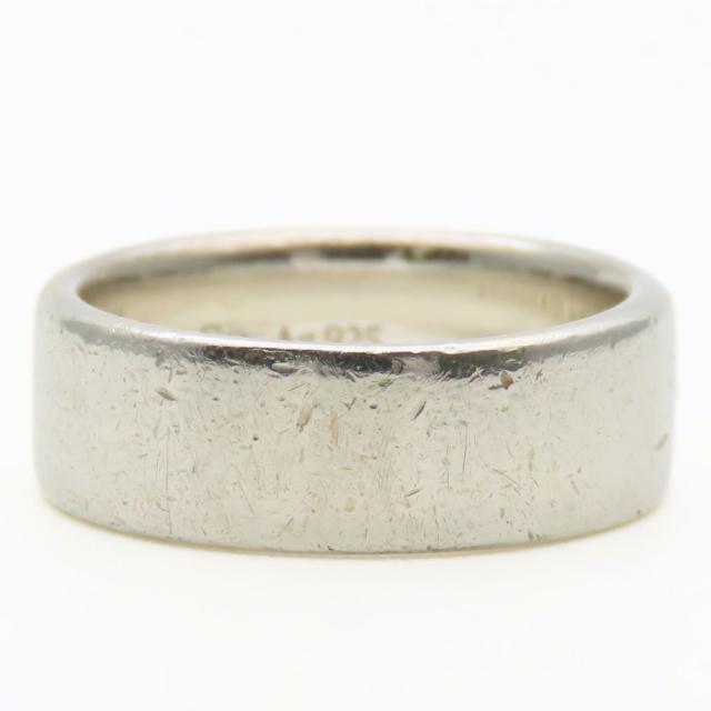 中古 ティファニー 輪っか・指環 逆もどり トゥ ナロー しろがね色925 金剛石 約4.7g しろがね色 2PD 付属品 小物 レディース 御上さん TIFFANY&amp;Co.