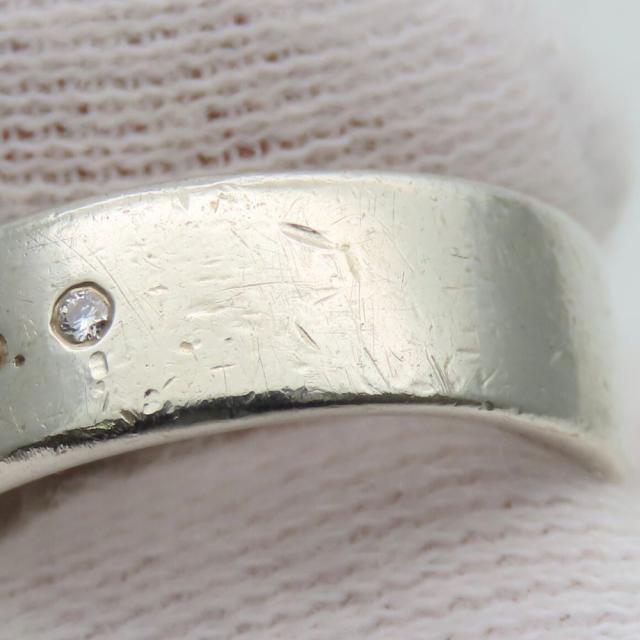 中古 ティファニー 輪っか・指環 逆もどり トゥ ナロー しろがね色925 金剛石 約4.7g しろがね色 2PD 付属品 小物 レディース 御上さん TIFFANY&amp;Co.