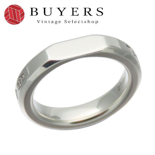 中古 ティファニー リング・指輪 メイカーズナロー シルバー925 約4.8g シルバー アクセサリー レディース 女性 TIFFANY&amp;Co.