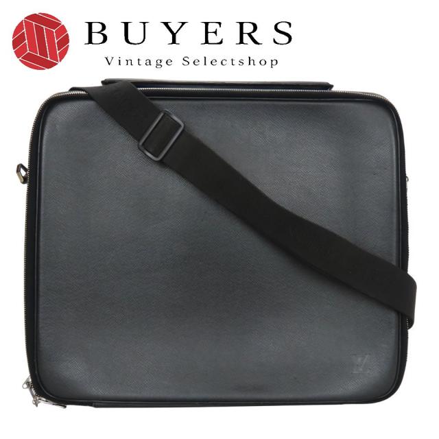 中古 ルイ・ヴィトン ビジネスバッグ ポルト オルディナトゥール オデッサ M30832 タイガ アルドワーズ 2WAY 肩掛け コンピューターケース メンズ 男性 LOUIS VUITTON