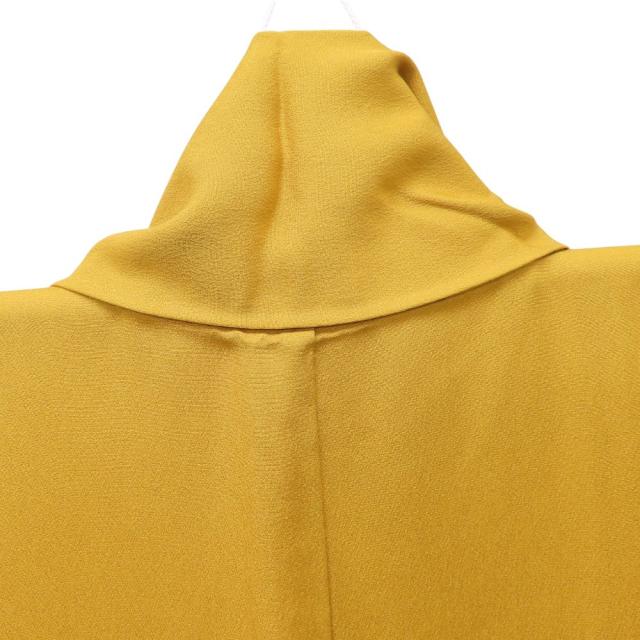 【中古】 振袖 正絹 マスタード 成人式 シンプル 大きいサイズ 和装 呉服 和服 きもの レディース 女性 中古】 振袖 正絹 マスタード 成人式 シンプル 大きいサイズ 和装 呉服