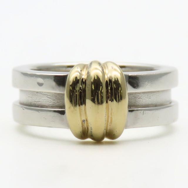 中古 ティファニー リング・指輪 グルーブドウィズ3ロウ シルバー925