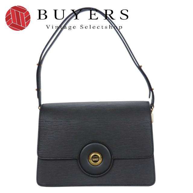 中古 ルイ・ヴィトン ショルダーバッグ フリーラン Ｍ52402 エピレザー ノワール ゴールド金具 肩掛け レディース 女性 LOUIS VUITTON