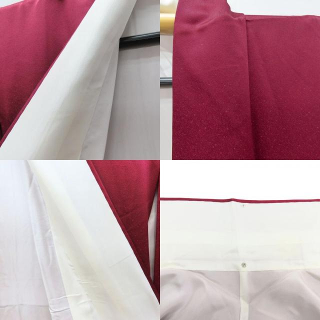 【中古】 振袖 正絹 ワインレッド 成人式 和装 呉服 和服 きもの レディース 女性 中古 振袖 正絹 ワインレッド 成人式 和装 呉服 和服 きもの