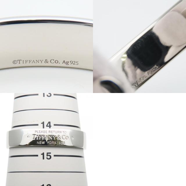 中古 ティファニー ブレスレット ナローカフ リターントゥ シルバー925 ダイヤモンド 約31.7g シルバー 2PD バングル アクセサリー レディース 女性 TIFFANY&Co._9