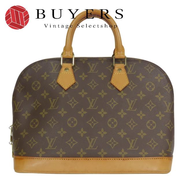 中古 ルイ・ヴィトン ハンドバッグ アルマ 旧型 M51130 モノグラム ブラウン 定番 人気 レディース 女性 LOUIS VUITTON