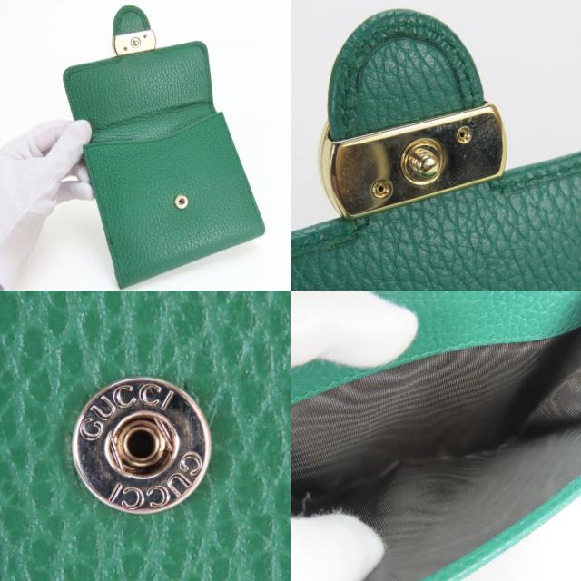 【中古】 グッチ 二つ折り財布 インターロッキング 615525 レザー グリーン ゴールド金具 アウトレット Wホック レディース 女性 GUCCI 楽天市場】グッチ 615525の通販