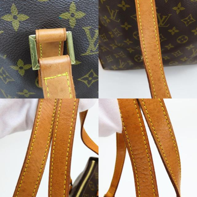 中古 ルイ・ヴィトン トートバッグ カバ・メゾ M51151 モノグラム ヌメ革 ブラウン 肩掛け 人気 定番 レディース 女性 LOUIS VUITTON_5
