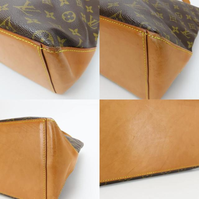 中古 ルイ・ヴィトン トートバッグ カバ・メゾ M51151 モノグラム ヌメ革 ブラウン 肩掛け 人気 定番 レディース 女性 LOUIS VUITTON_3
