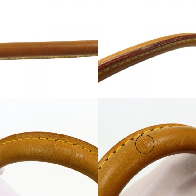 中古 ルイ・ヴィトン ショルダーバッグ ルーピングMM M51146 モノグラム ヌメ革 ブラウン 肩掛け 普段使い ワンショルダー made in USA レディース 女性 LOUIS VUITTON_6