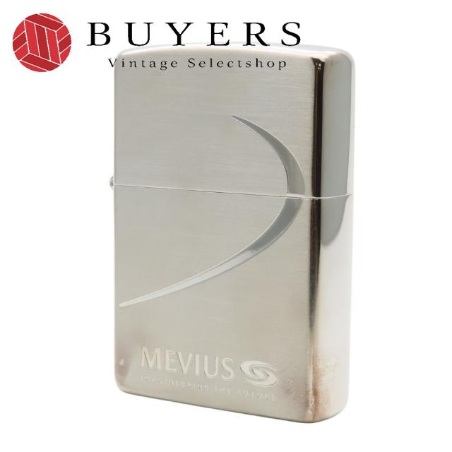 中古 ジッポ ライター メタル シルバー MEVIUS メビウス 喫煙具 メンズ 男性 ZIPPO