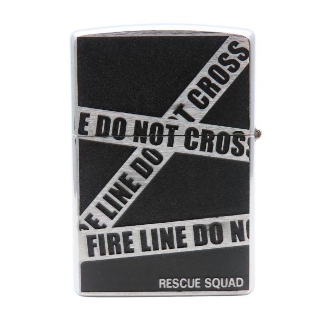 中古 美品 ジッポ ライター レスキュースクアッド メタル シルバー ブラック 小物 喫煙具 メンズ 男性 ZIPPO_2