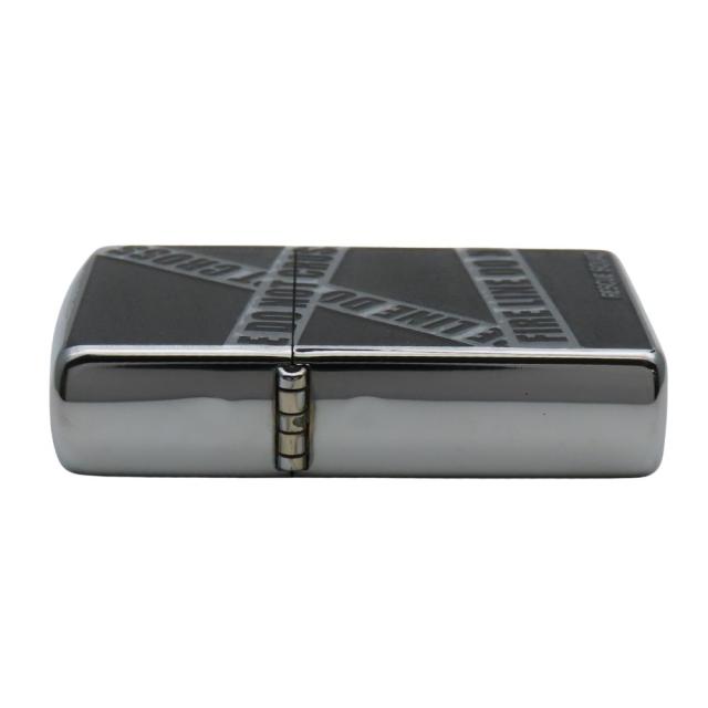 中古 美品 ジッポ ライター レスキュースクアッド メタル シルバー ブラック 小物 喫煙具 メンズ 男性 ZIPPO_4