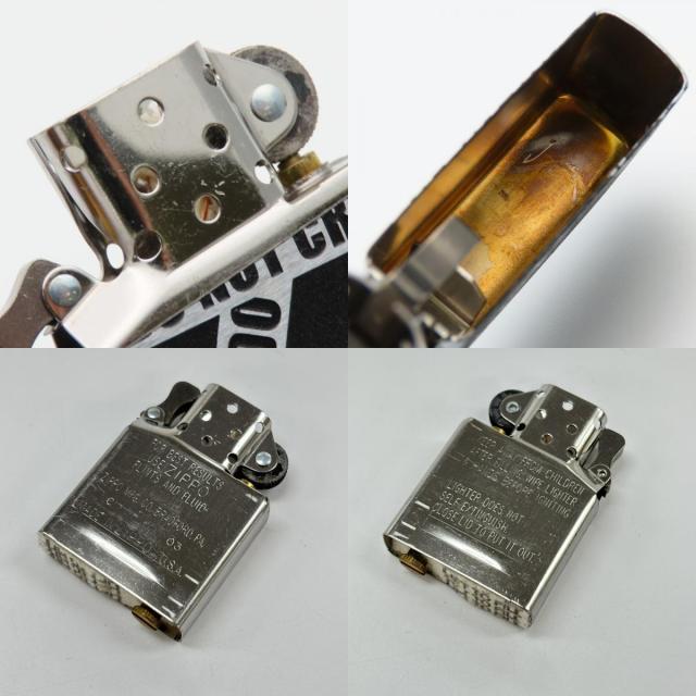 中古 美品 ジッポ ライター レスキュースクアッド メタル シルバー ブラック 小物 喫煙具 メンズ 男性 ZIPPO_8