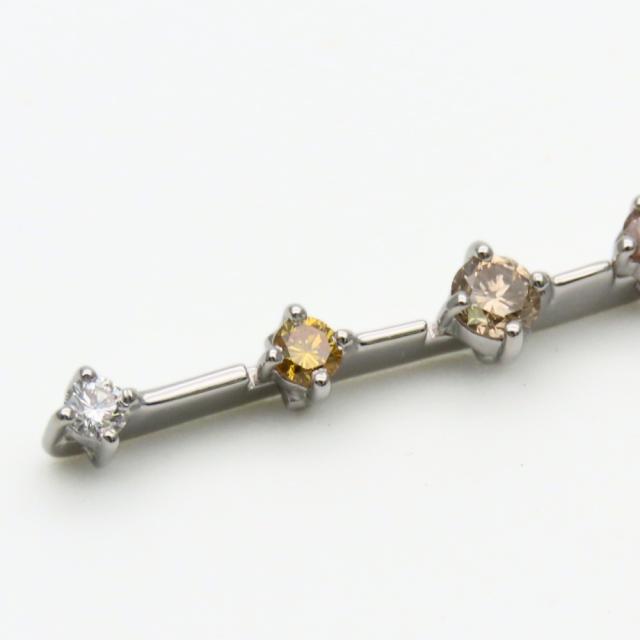 中古 ミキモト ネックレス オメガ チョーカー K18WG ダイヤモンド 約5.7g ホワイトゴールド レディース 女性 MIKIMOTO_5
